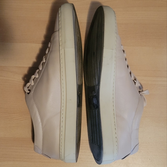 Good Man Brand Legend London Classic Cream Leather Sneakers - Picture 5 of 8